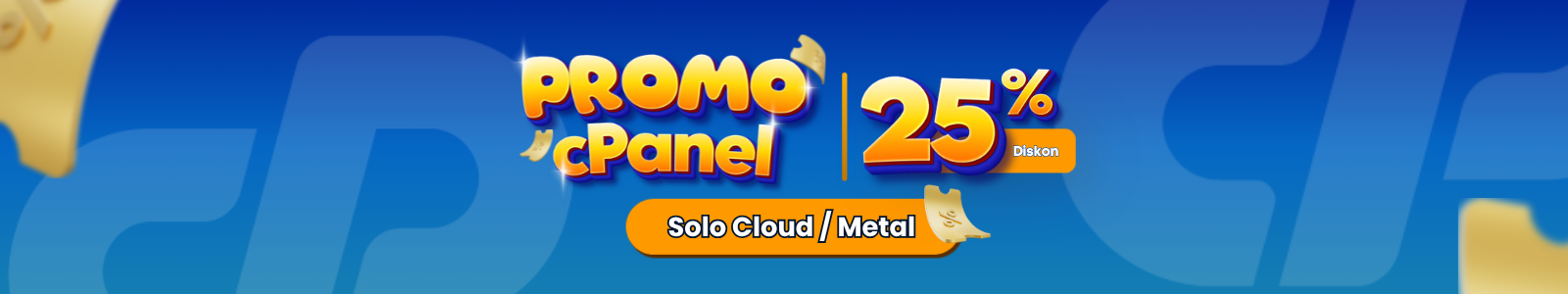 Promo Lisensi cPanel Solo Cloud & Metal Diskon 25%